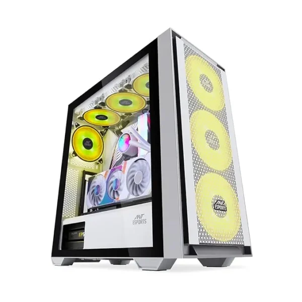 Ant-Esports-690-Air-Mid-Tower-Gaming-Cabinet-White