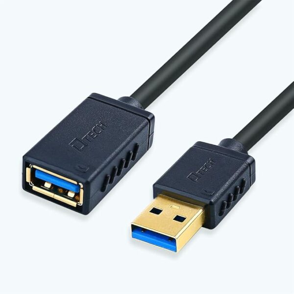 DTECH USB 3.0 AM-AF GOLD PLATED CABLE (CU0302) - 5M