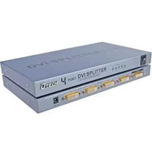 DTECH 1 TO 4 DVI Splitter-Supports Multi-Connections (DT- 7024)