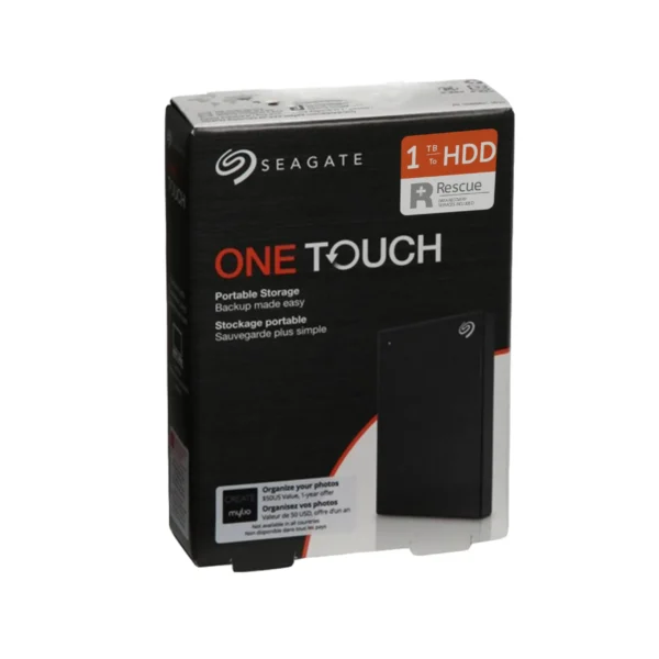 Seagate One Touch 1TB External Hard Drive With Password