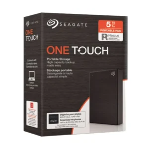 Seagate One Touch 5TB External Hard Drive With Password