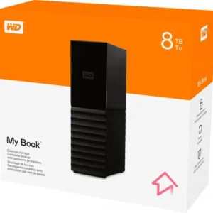 WD My Book Hub 8TB External Hard Drive With Password