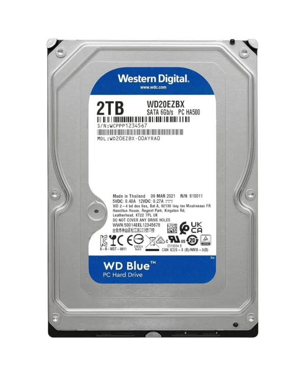 Western Digital Blue 2TB SATA Hard Drive1