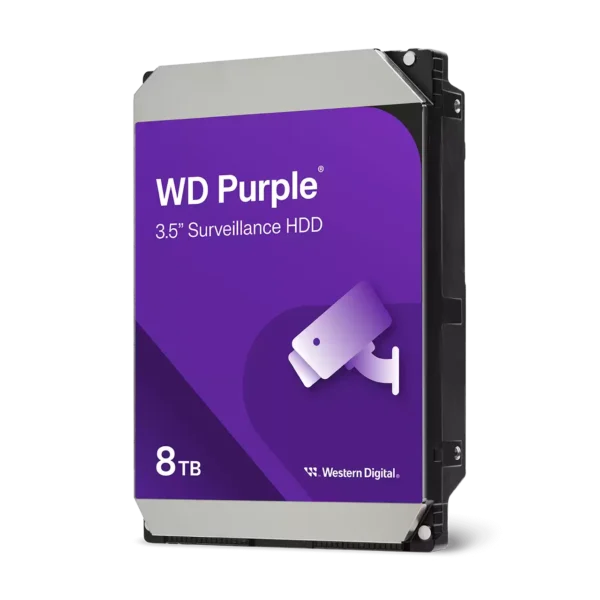 Western Digital Purple 8TB Surveillance SATA Hard Drive