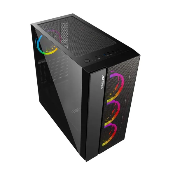 Ant Esports ICE-511MT Auto RGB (ATX) Mid Tower Cabinet-Black4