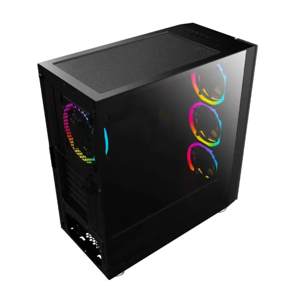 Ant Esports ICE-511MT Auto RGB (ATX) Mid Tower Cabinet-Black6