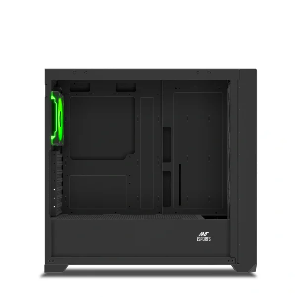 Ant Esports 621 C3 ATX Computer CaseGaming Cabinet - Black (2)