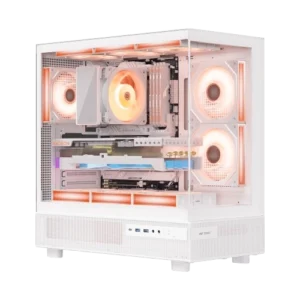 Ant Esports Crystal X6 ARGB (ATX) Gaming Cabinet - White