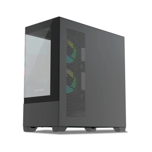 Ant Esports Crystal Z3 Mid-Tower Gaming Cabinet-Black (11)