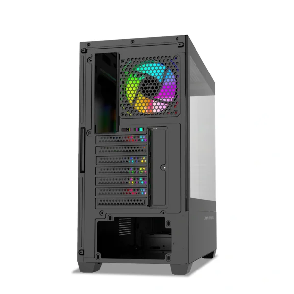 Ant Esports Crystal Z3 Mid-Tower Gaming Cabinet-Black (12)