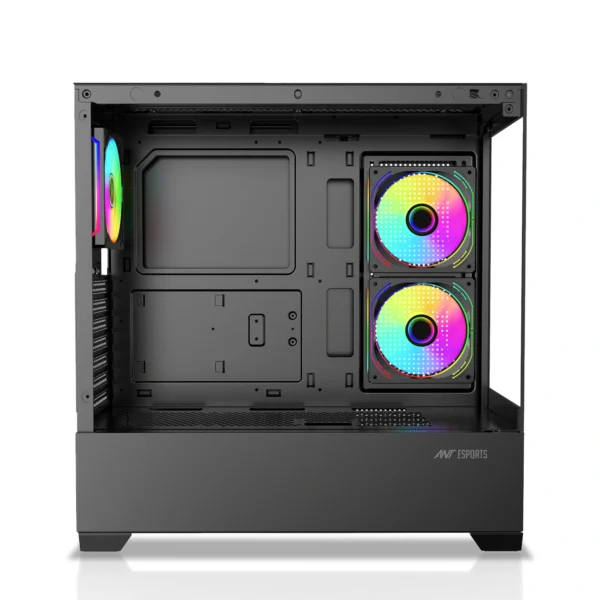 Ant Esports Crystal Z3 Mid-Tower Gaming Cabinet-Black (14)