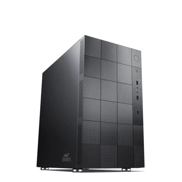 Ant Esports Elite 1000 PS Mid Tower Gaming Cabinet - Black (3)