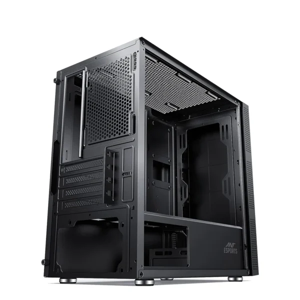 Ant Esports Elite 1000 PS Mid Tower Gaming Cabinet - Black (5)