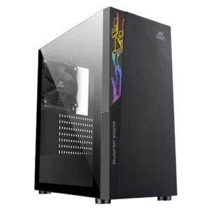 Ant Esports ICE-120AG Mid Tower Gaming Cabinet - Black