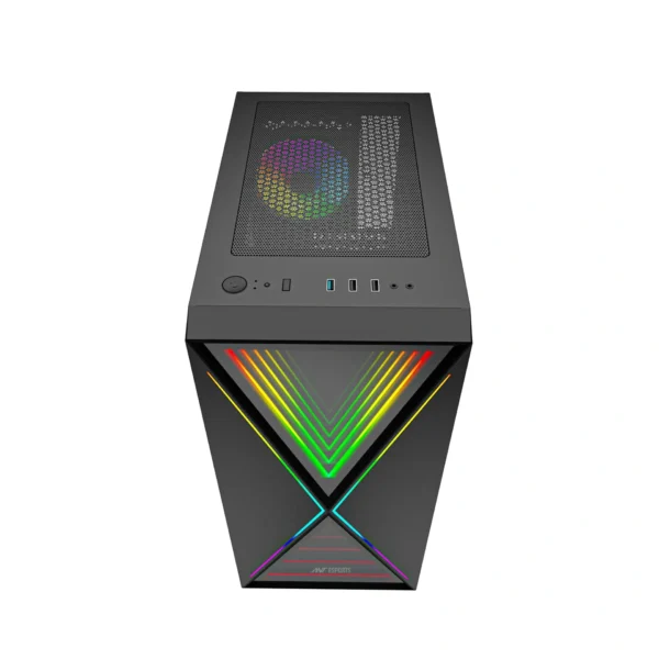 Ant Esports Infinity X ARGB Mid-Tower Gaming Cabinet-Black (13)