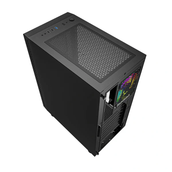 Ant Esports Infinity X ARGB Mid-Tower Gaming Cabinet-Black (14)