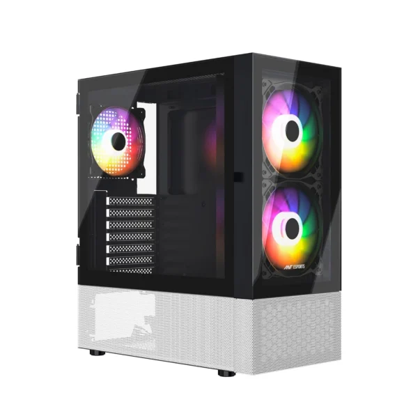 Ant Esports Pepper 5F Mid-Tower Gaming Cabinet-Black (1)