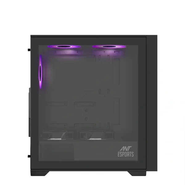 Ant Esports SX7 ARGB Mid-Tower Gaming Cabinet - Black (2)