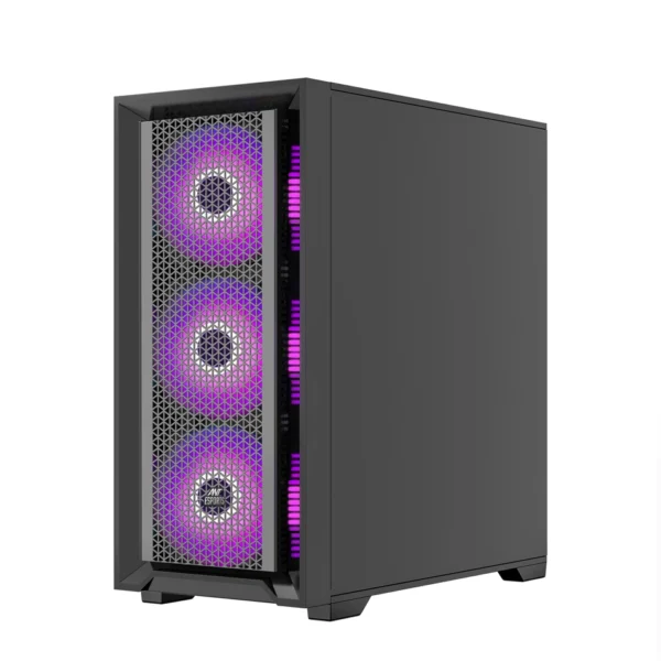 Ant Esports SX7 ARGB Mid-Tower Gaming Cabinet - Black (5)