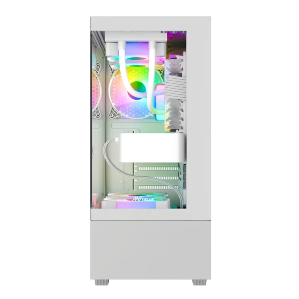 Ant Value CV100 Mid-Tower Computer Gaming Cabinet-White (3)