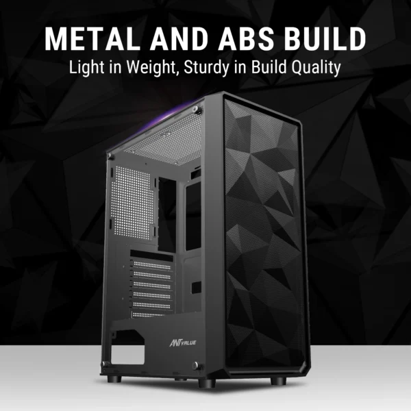 Ant Value VM41 ATX Mid-Tower Computer Case Gaming Cabinet (3)