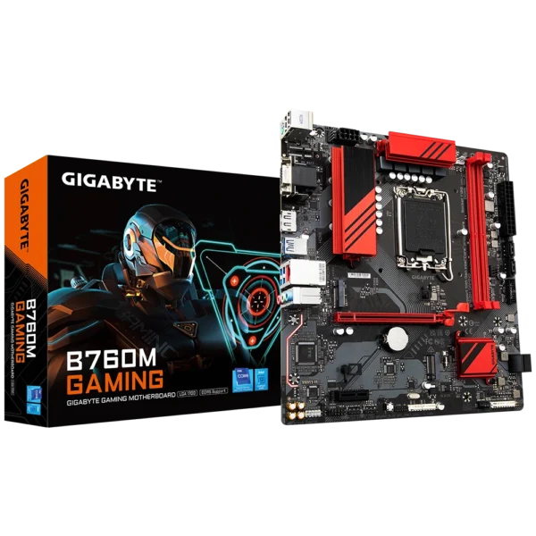 Gigabyte B760M Gaming Motherboard (Black)