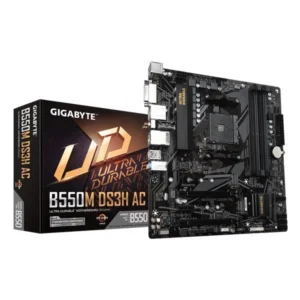 Gigabyte B550M DS3H AC Ultra Durable Series Motherboard