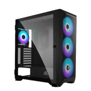 Ant Esports 711 Air ARGB (E-ATX) Mid-Tower Cabinet - Black