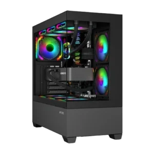Ant Esports Crystal Z3 Mid-Tower Gaming Cabinet - Black