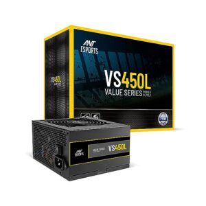 Ant Esports ( VS450L ) Non-Modular High Efficiency Gaming SMPS