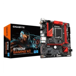 Gigabyte B760M Gaming AC (Wi-Fi) Motherboard (Black)
