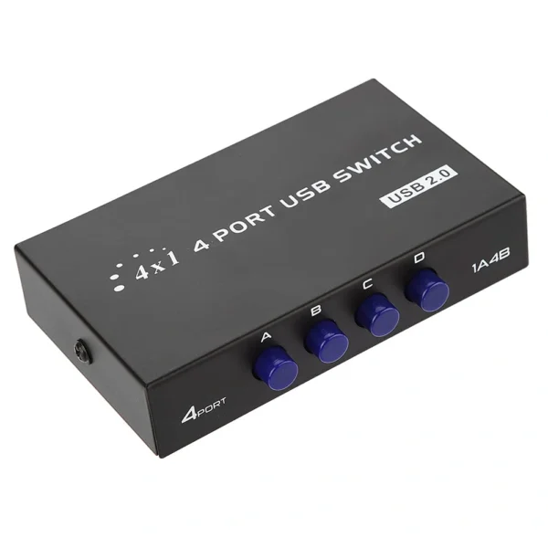 Octec 4-Port USB 2.0 Switch Hub-1